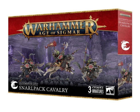 Warhammer Age of Sigmar: Gloomspite Gitz Snarlpack Cavalry [89 - 88] - Hobbytech Toys