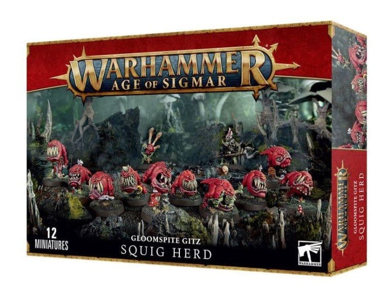 Warhammer Age Of Sigmar: Gloomspite Gitz - Squig Herd [89 - 48] - Hobbytech Toys