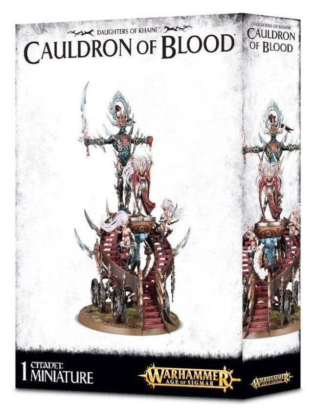 Warhammer Age Of Sigmar: Hag Queen on Cauldron of Blood [Direct Range] - Hobbytech Toys