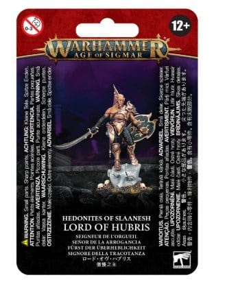Warhammer Age of Sigmar: Hedonites of Slaanesh Lord of Hubris [83 - 96] - Hobbytech Toys