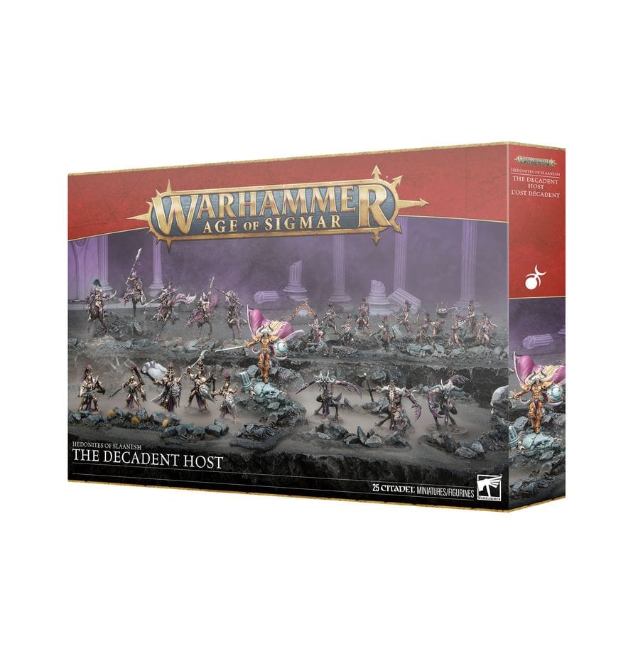 Warhammer Age of Sigmar Hedonites Of Slaanesh: The Decadent Host [83-125]