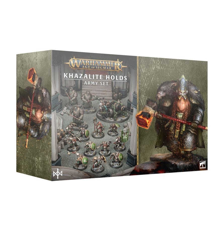 Warhammer Age of Sigmar: Khazalite Holds Army Set [84-05]