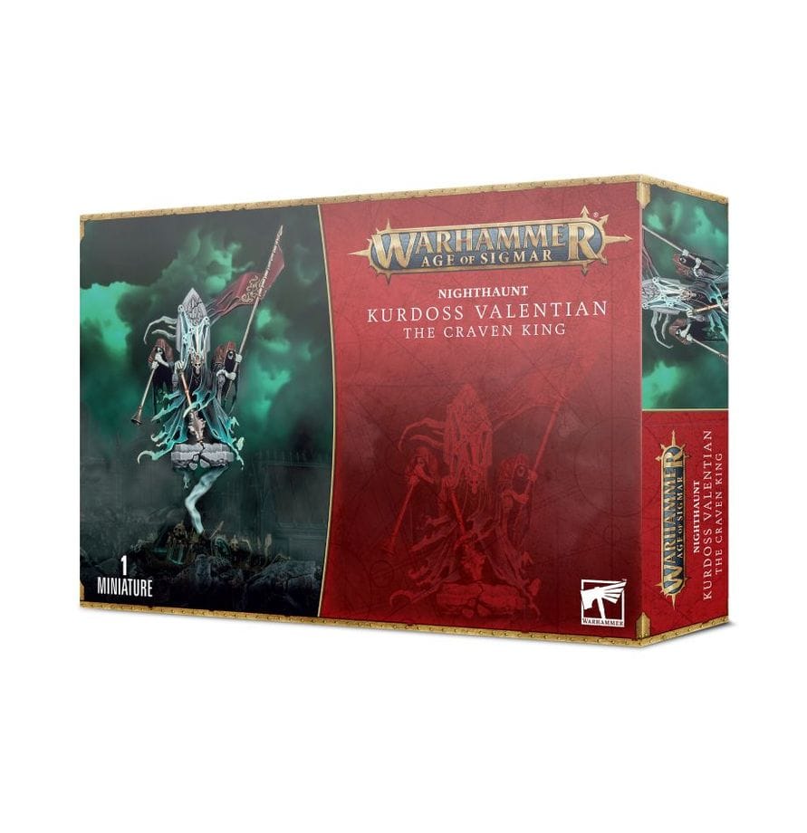 Warhammer Age Of Sigmar Kurdoss Valentian The Craven King [91-24]