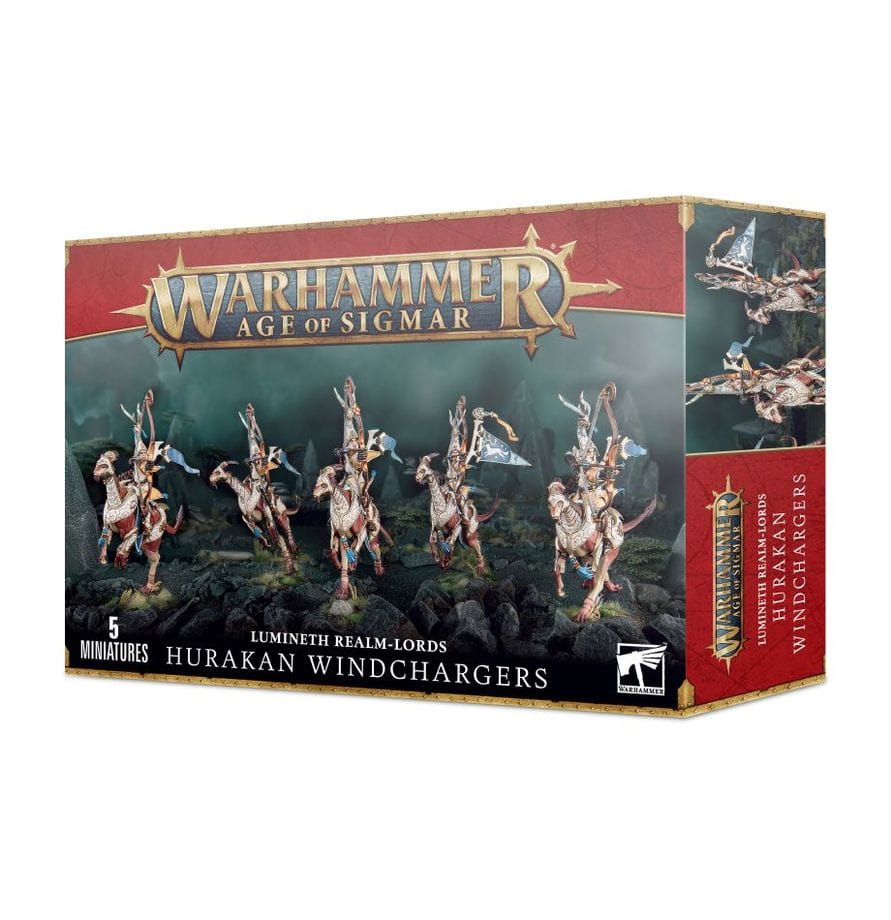 Warhammer Age of Sigmar Lumineth Realm-Lords Hurakan Windchargers [87-21]