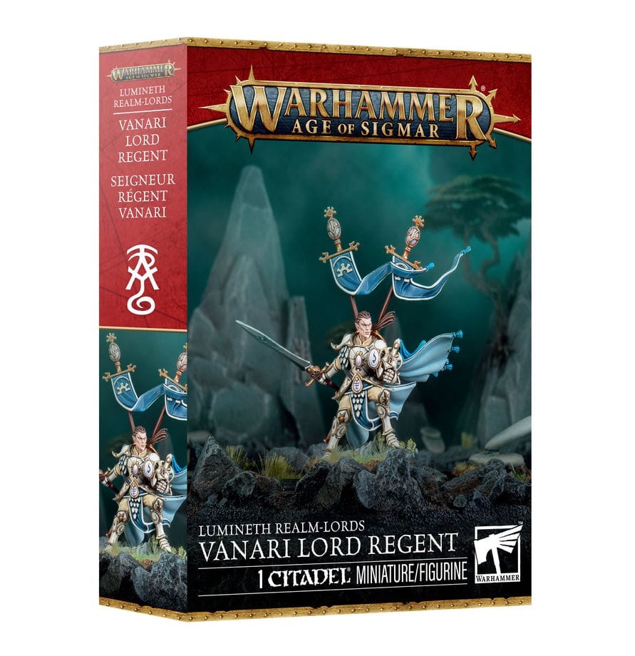Warhammer Age of Sigmar Lumineth Realmlords: Vanari Lord Regent [87-66]
