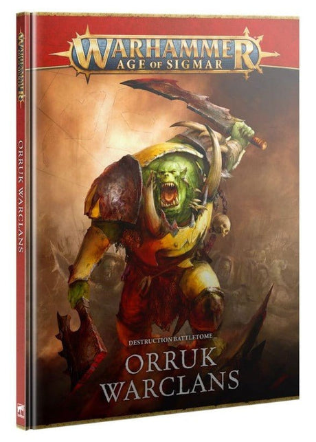 Warhammer Age of Sigmar: Orruk Warclans Battletome [89 - 01] - Hobbytech Toys