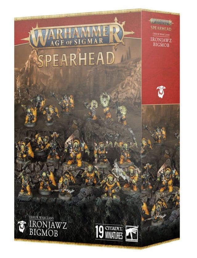 Warhammer Age of Sigmar: Orruk Warclans Ironjaws Spearhead [70 - 893] - Hobbytech Toys