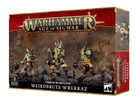 Warhammer Age of Sigmar: Orruk Warclans, Weirdbrute Wrekkaz - Hobbytech Toys
