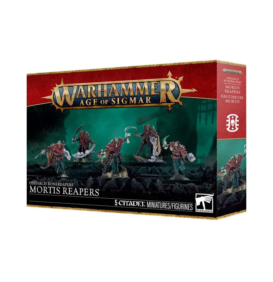 Warhammer Age of Sigmar Ossiarch Bonereapers: Mortis Reapers [94-37]