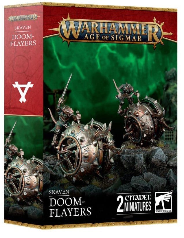Warhammer Age of Sigmar: Skaven, Doom Flayers [90 - 41] - Hobbytech Toys
