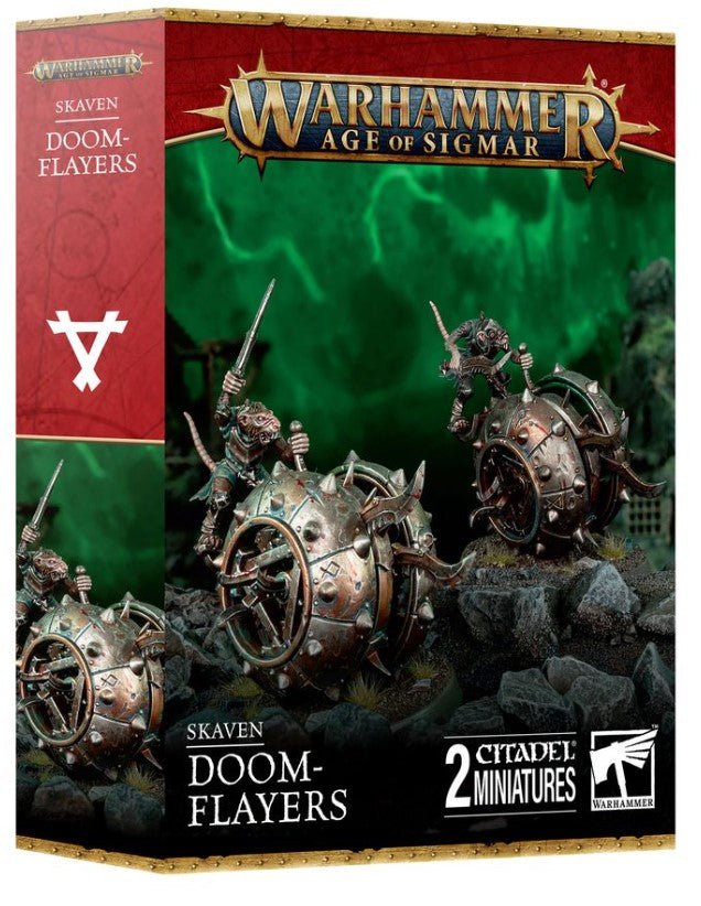 Warhammer Age of Sigmar: Skaven, Doom Flayers [90 - 41] - Hobbytech Toys