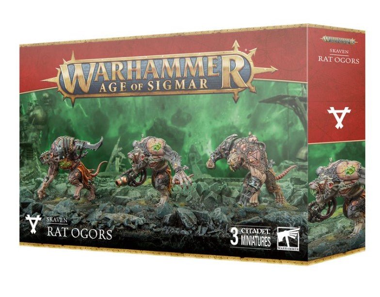 Warhammer Age of Sigmar: Skaven, Rat Ogors [90 - 13] - Hobbytech Toys