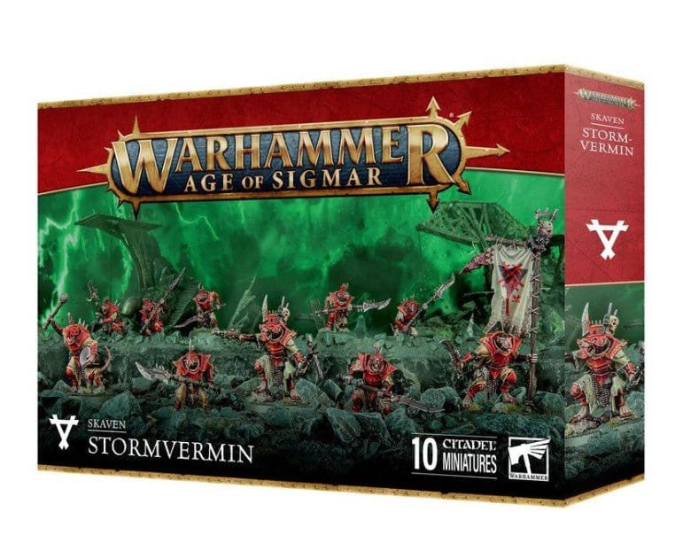 Warhammer Age of Sigmar: Skaven, Stormvermin [90 - 07] - Hobbytech Toys