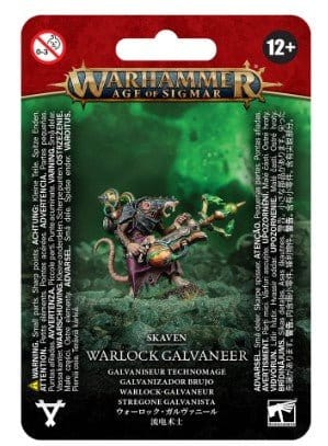 Warhammer Age of Sigmar: Skaven, Warlock Galvaneer [90 - 51] - Hobbytech Toys