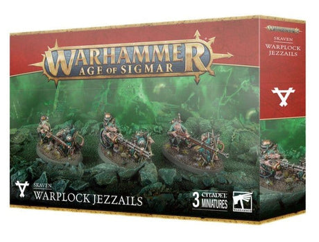 Warhammer Age of Sigmar: Skaven, Warplock Jezzails [90 - 53] - Hobbytech Toys