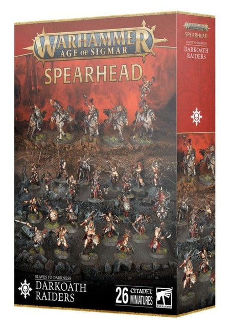 Warhammer Age of Sigmar: Slaves to Darkness, Darkoath Raiders Spearhead [70 - 836] - Hobbytech Toys
