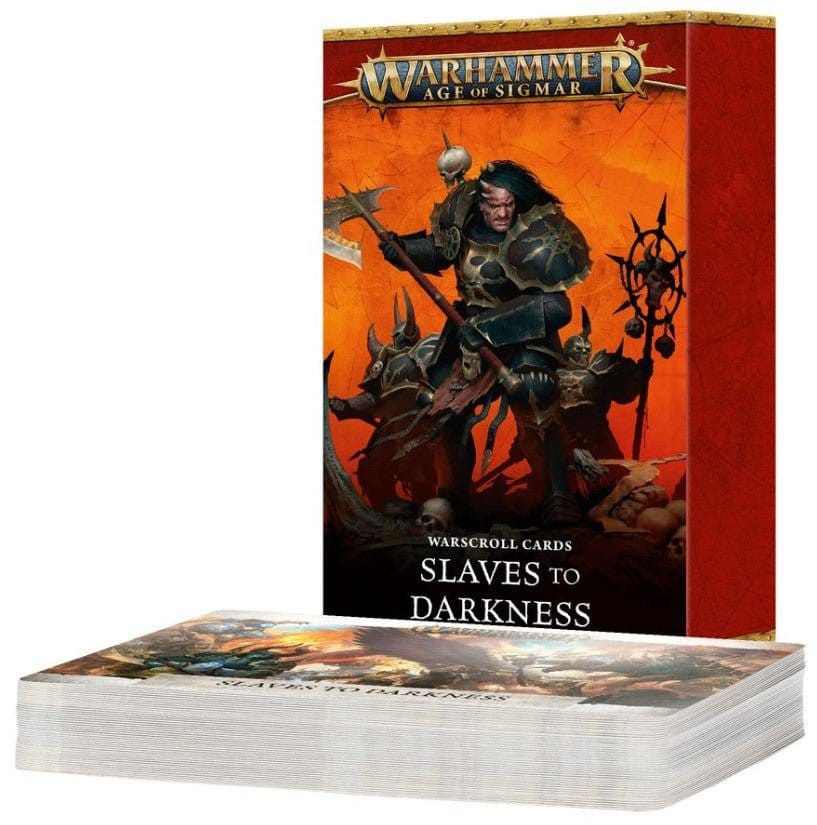 Warhammer Age of Sigmar: Slaves to Darkness, Warscroll Cards [83 - 03] - Hobbytech Toys