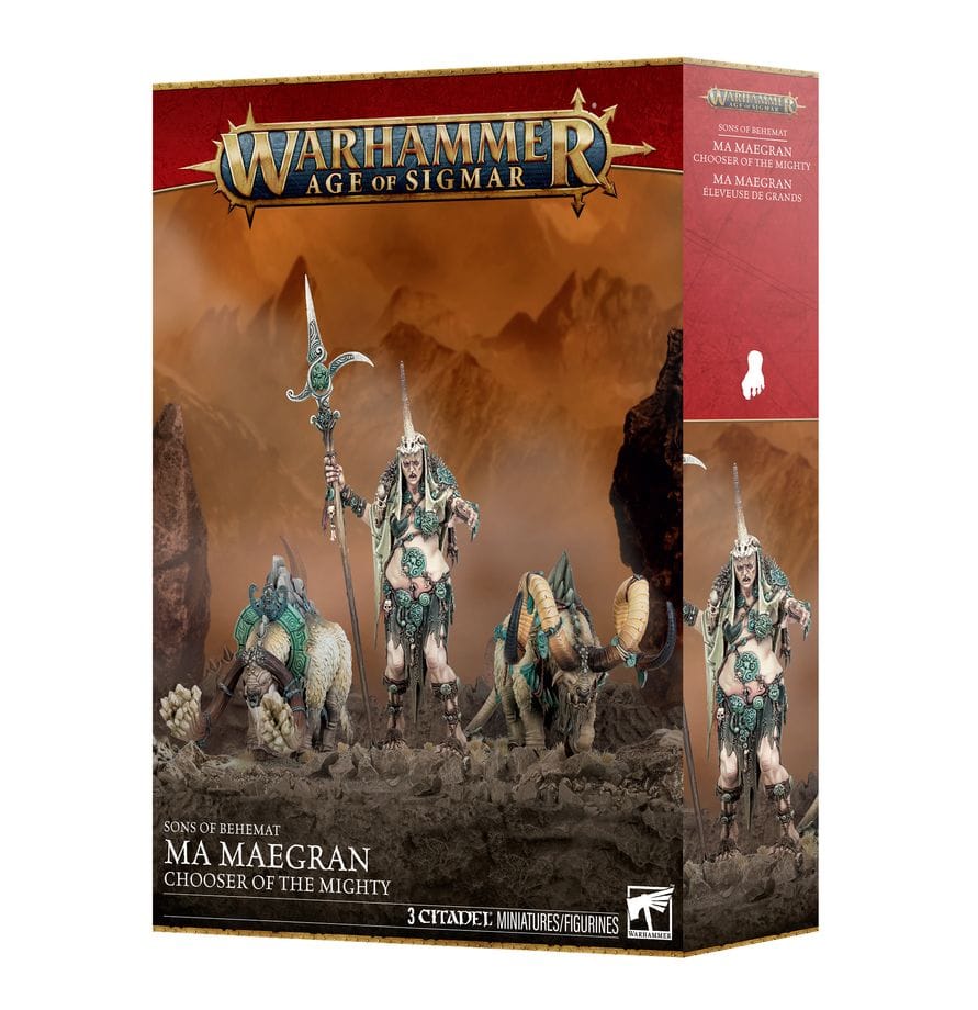 Warhammer Age of Sigmar Sons of Behemat: Ma Maegran Chooser Of The Mighty [93-15]