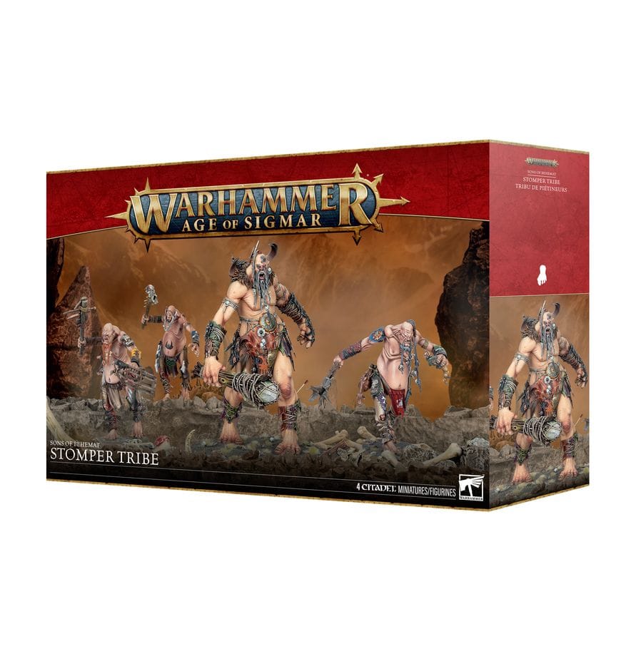 Warhammer Age of Sigmar Sons Of Behemat: Stomper Tribe [93-13]