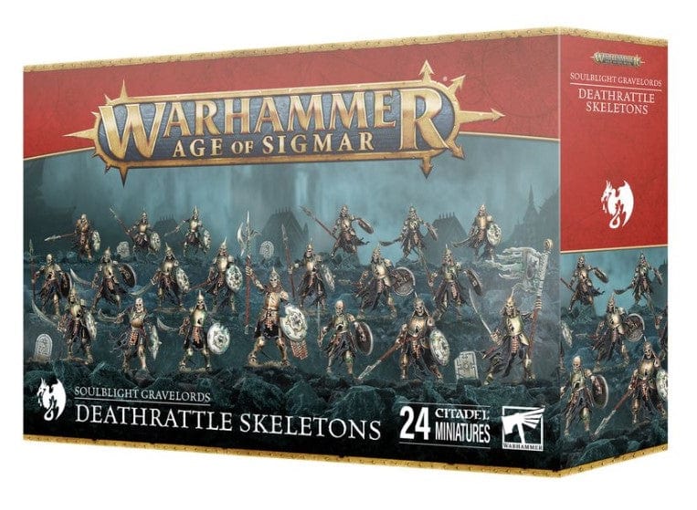 Warhammer Age of Sigmar: Soulblight Gravelords, Deathrattle Skeletons [91-42]