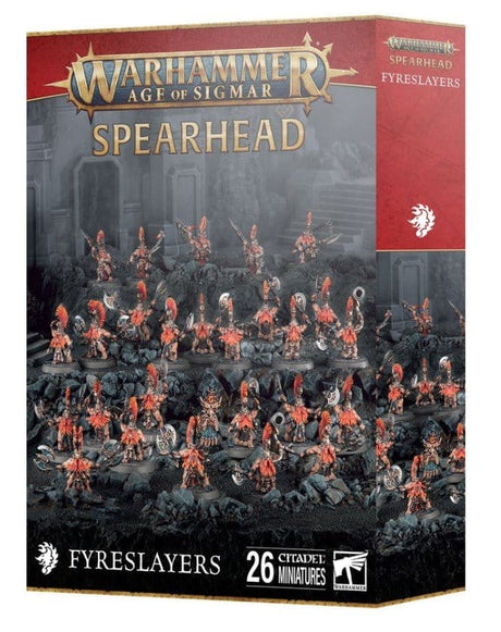 Warhammer Age of Sigmar: Spearhead Fyreslayers [70 - 06] - Hobbytech Toys