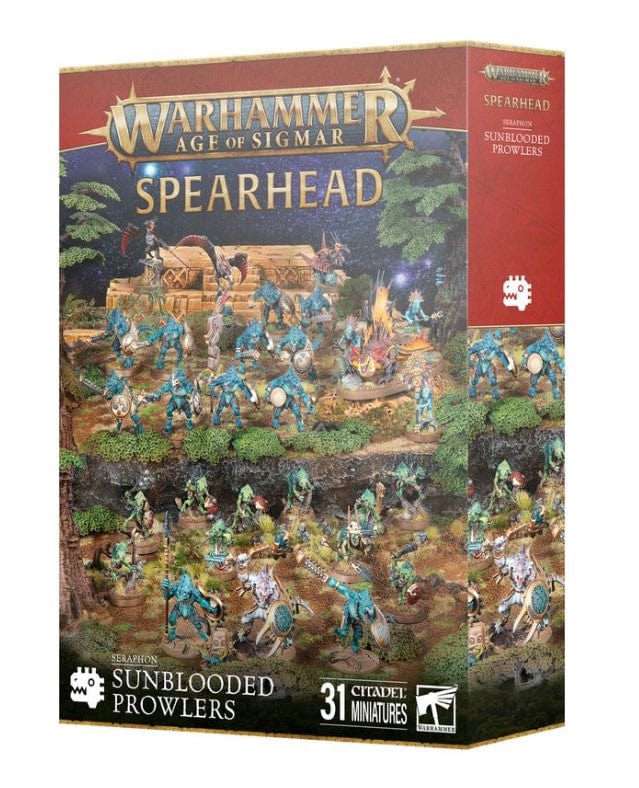 Warhammer Age of Sigmar: Spearhead, Seraphon Sunblooded Prowlers [70-882]