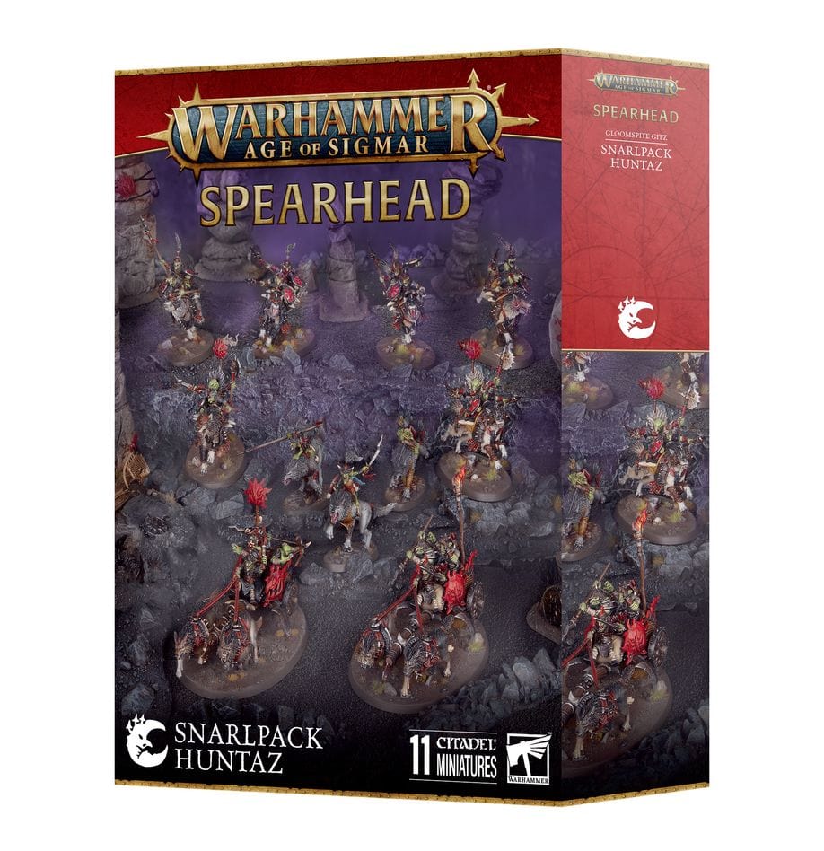 Warhammer Age of Sigmar: Spearhead, Snarlpack Huntaz [70-894]