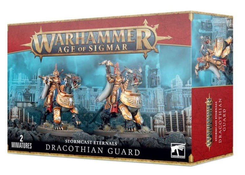 Warhammer Age Of Sigmar Stormcast Eternals: Dracothian Guard [96 - 24] - Hobbytech Toys