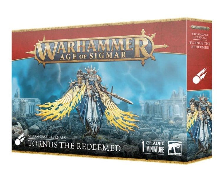 Warhammer Age of Sigmar: Stormcast Eternals Tornus the Redeemed [96 - 69] - Hobbytech Toys