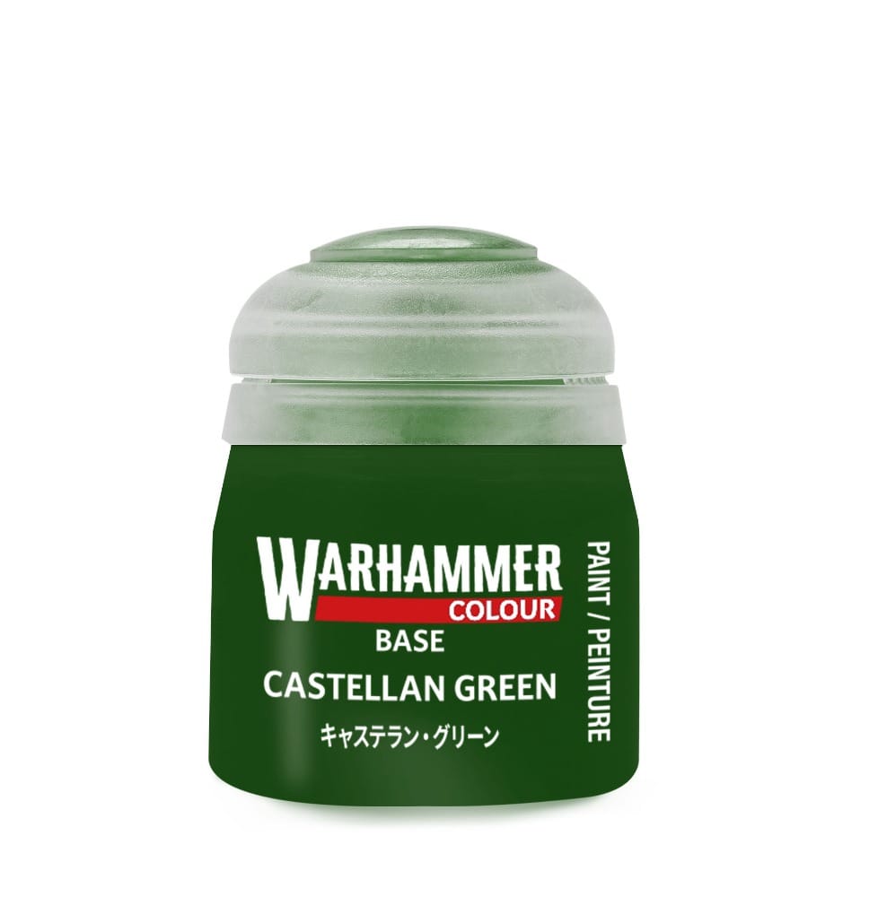 Warhammer Base Colour: Castellan Green 12ml [21-14]