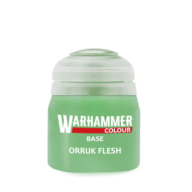 Warhammer Base Colour:  Orruk Flesh Paint 12ml [21-56]