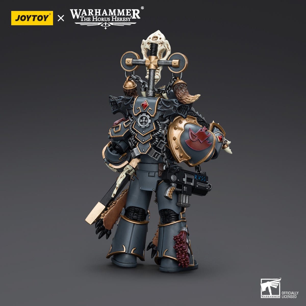 Warhammer Collectibles: 1/18 Scale Space Wolves Geigor Fell - Hand - Hobbytech Toys