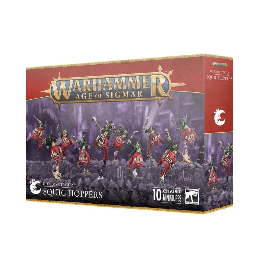Warhammer Gloomspite Gitz: Squig Hoppers [89-44]