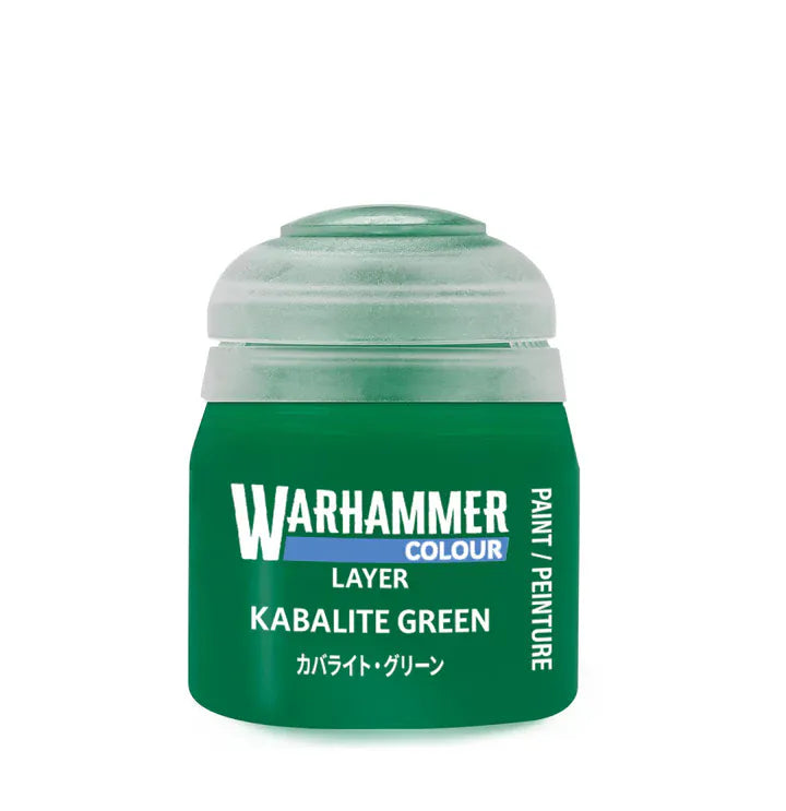 Warhammer Layer Colour: Kabalite Green 12ml [22-21]