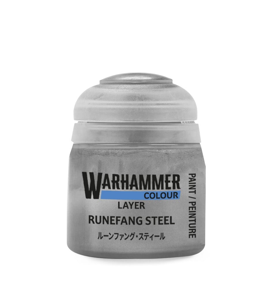 Warhammer Layer Colour: Runefang Steel 12ml [22-60]