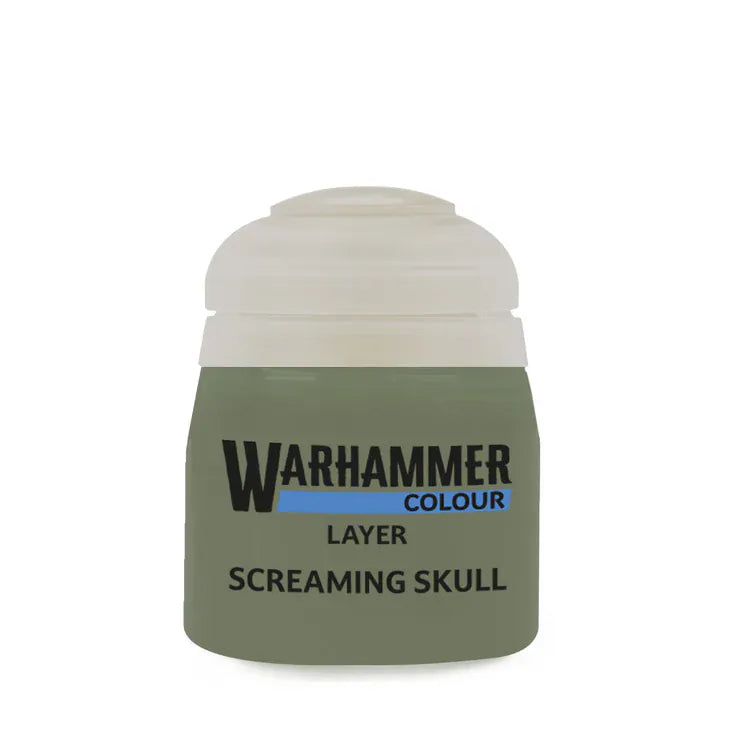 Warhammer Layer Colour: Screaming Skull Paint 12ml [22-33]