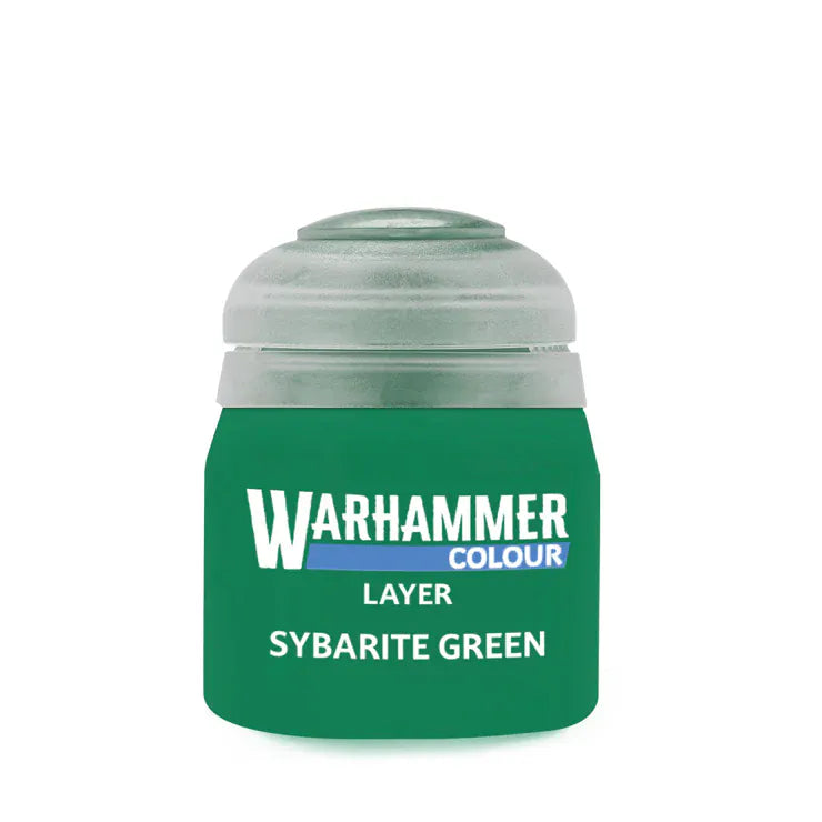 Warhammer Layer Colour: Sybarite Green Paint 12ml [22-22]