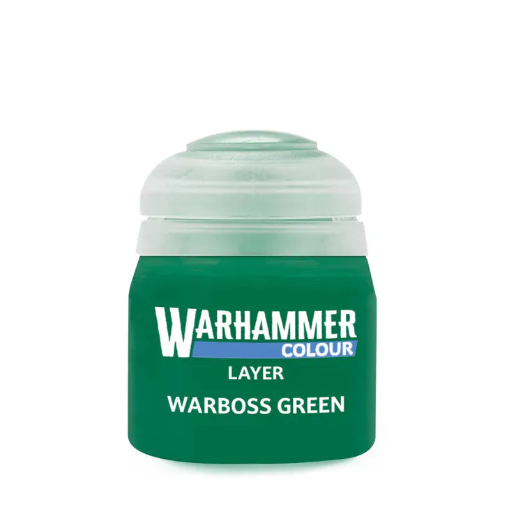 Warhammer Layer Colour: Warboss Green Paint 12ml [22-25]