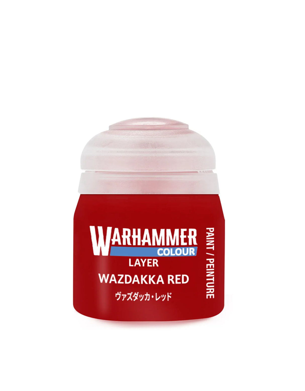 Warhammer Layer Colour: Wazdakka Red 12ml [22-07]