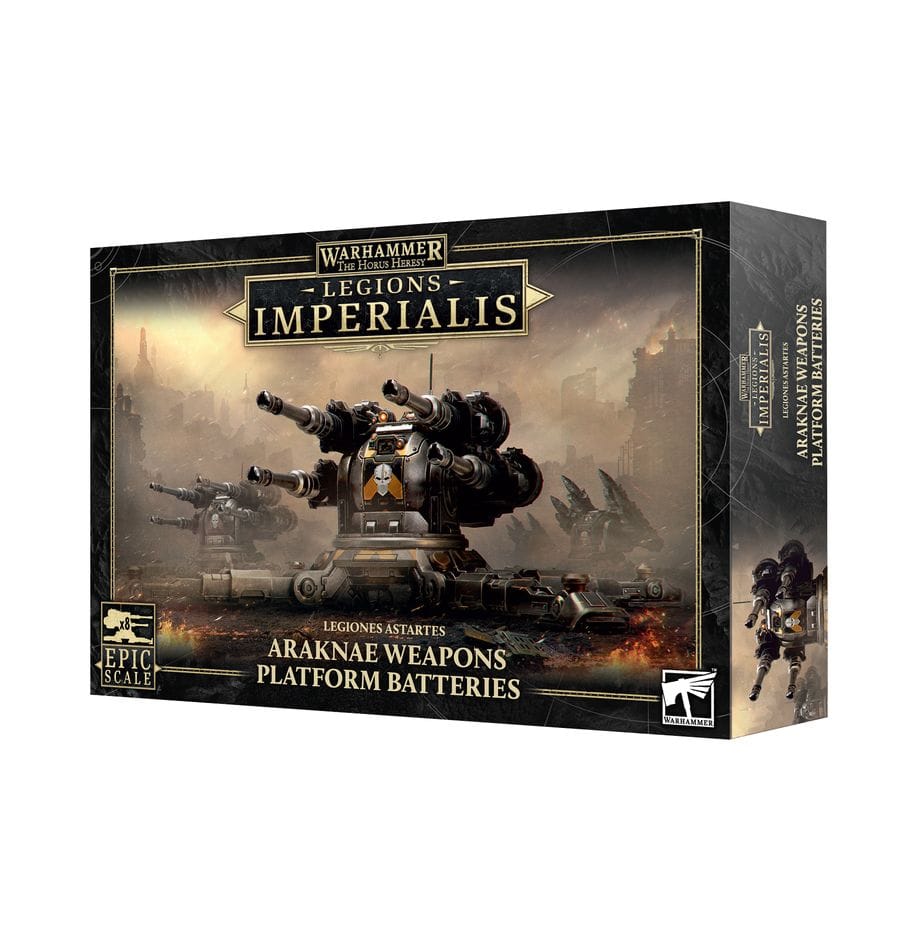 Warhammer Legion Imperialis: Araknae Weapons Platform Batteries [03-101]
