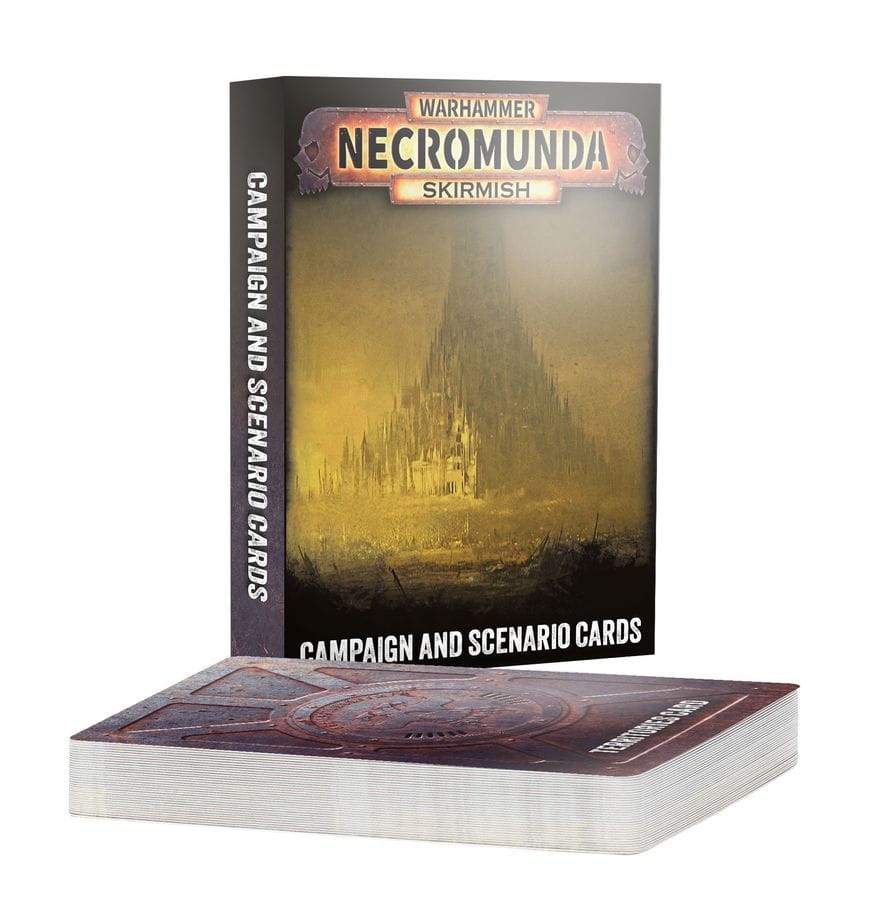 Warhammer Necromunda: Campaign And Scenario Cards [301-83]