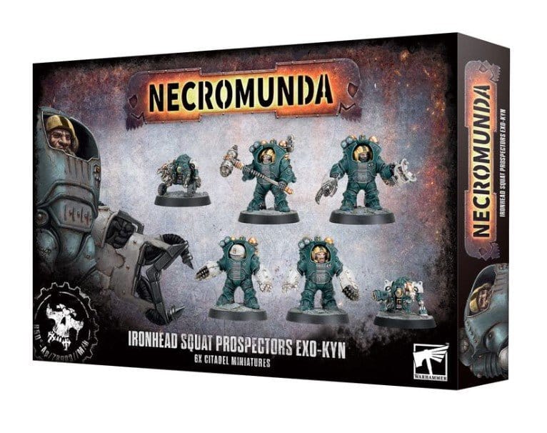 Warhammer Necromunda: Squat Prospectors Exo - Kyn [301 - 52] - Hobbytech Toys