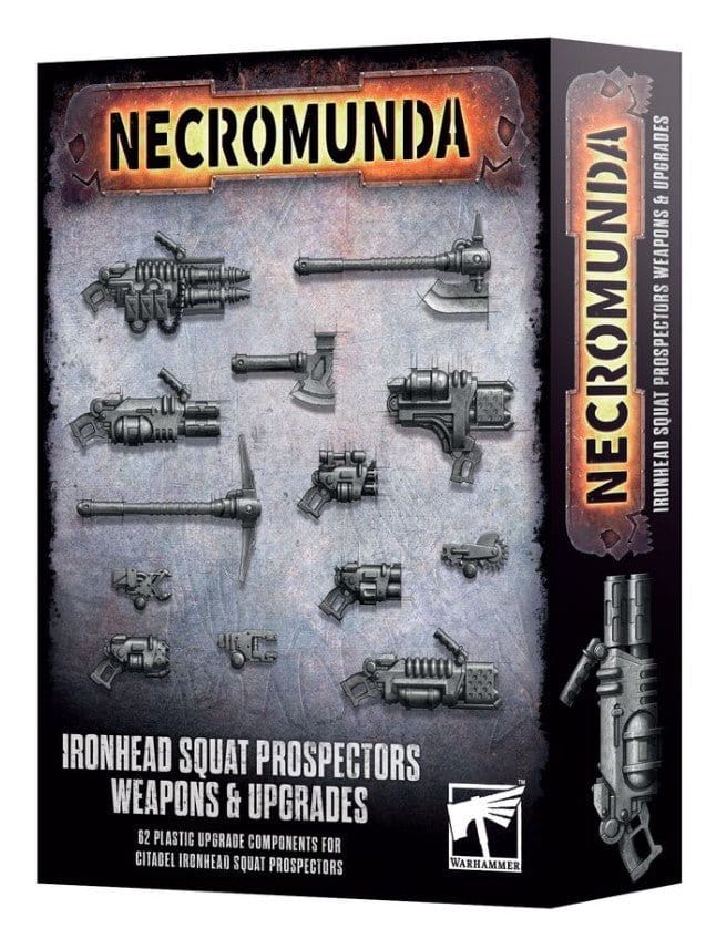 Warhammer Necromunda: Squat Prospectors Weapons & Upgrades [301 - 53] - Hobbytech Toys
