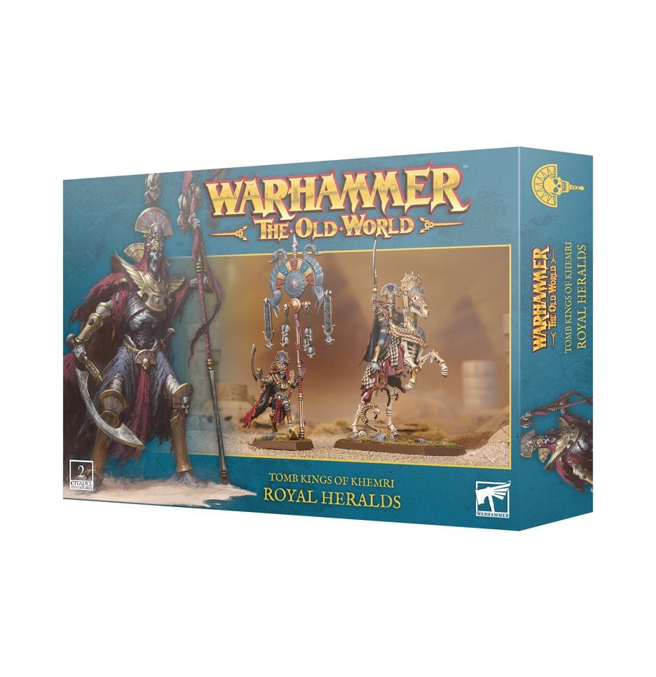Warhammer Old World: Tomb Kings, Royal Heralds [07-13]