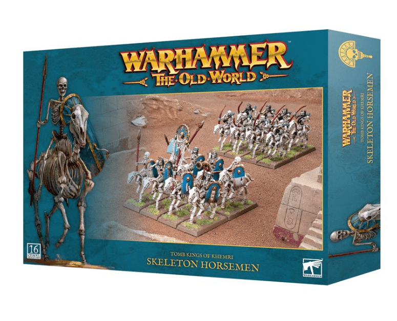 Warhammer The Old World: 07 - 10 Tomb Kings, Skeleton Horsemen - Hobbytech Toys