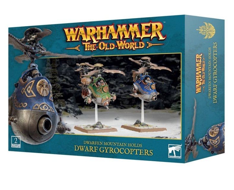 Warhammer The Old World: Dwarfen Mountain Holds Gyrocopters/Bombers [10 - 13] - Hobbytech Toys