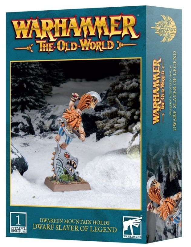 Warhammer The Old World: Dwarfen Mountain Holds Slayer of Legend [10 - 15] - Hobbytech Toys