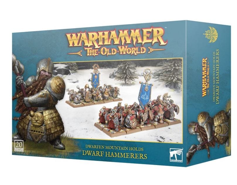 Warhammer The Old World: Dwarfen Mountian Holds Dwarf Hammerers [10 - 10] - Hobbytech Toys