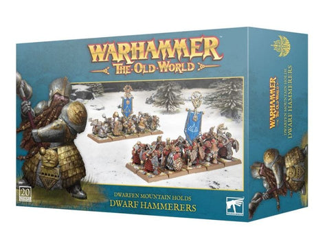 Warhammer The Old World: Dwarfen Mountian Holds Dwarf Hammerers [10 - 10] - Hobbytech Toys