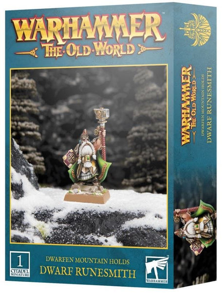Warhammer The Old World: Dwarfen Mountian Holds Runesmith [10 - 06] - Hobbytech Toys